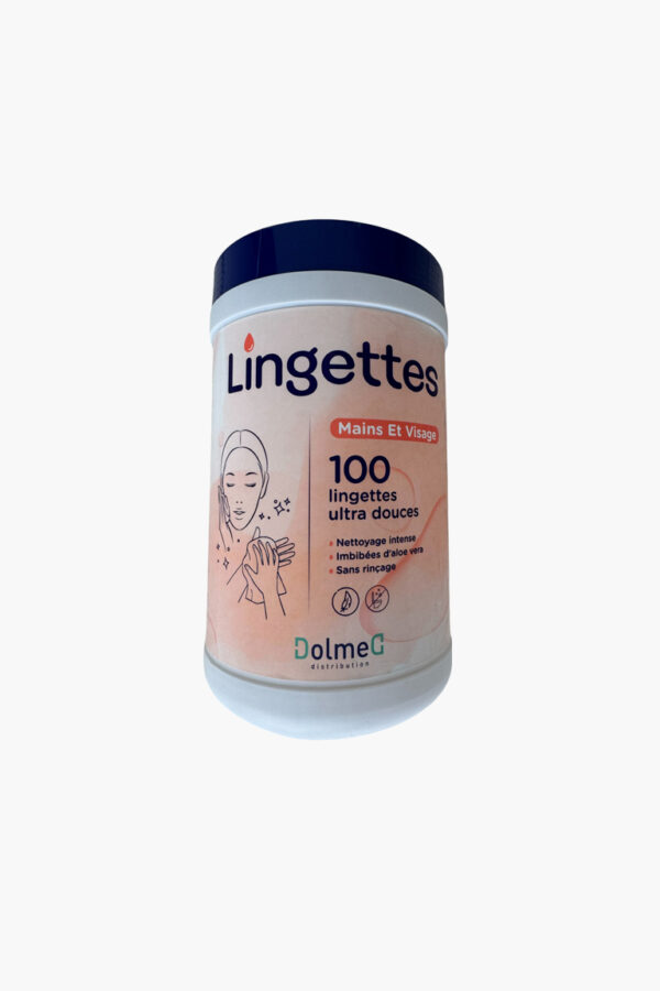 Lingettes nettoyantes Mains et Visage