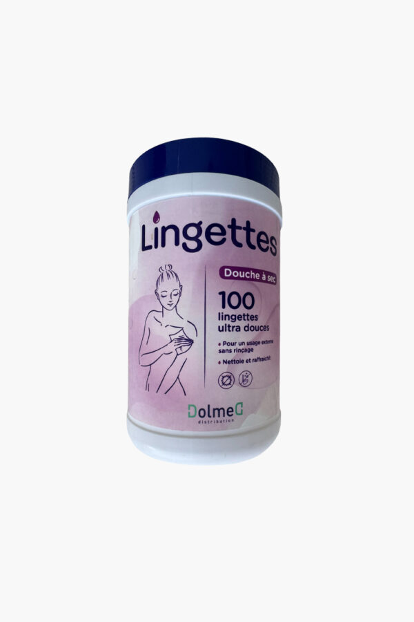 Lingettes Douche-à-sec
