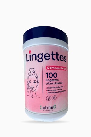 Lingettes démaquillantes ultra douces – boîte de 100 Lingettes démaquillantes ultra douces – boîte de 100