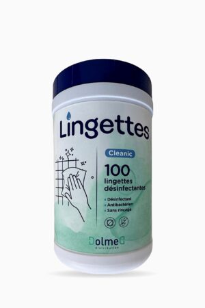 Lingettes désinfectantes Cleanic – boîte de 100 Lingettes désinfectantes Cleanic – boîte de 100