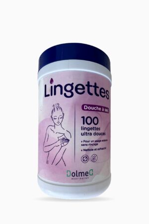 Lingettes Douche-à-sec ultra douces – boîte de 100 Lingettes Douche-à-sec ultra douces – boîte de 100